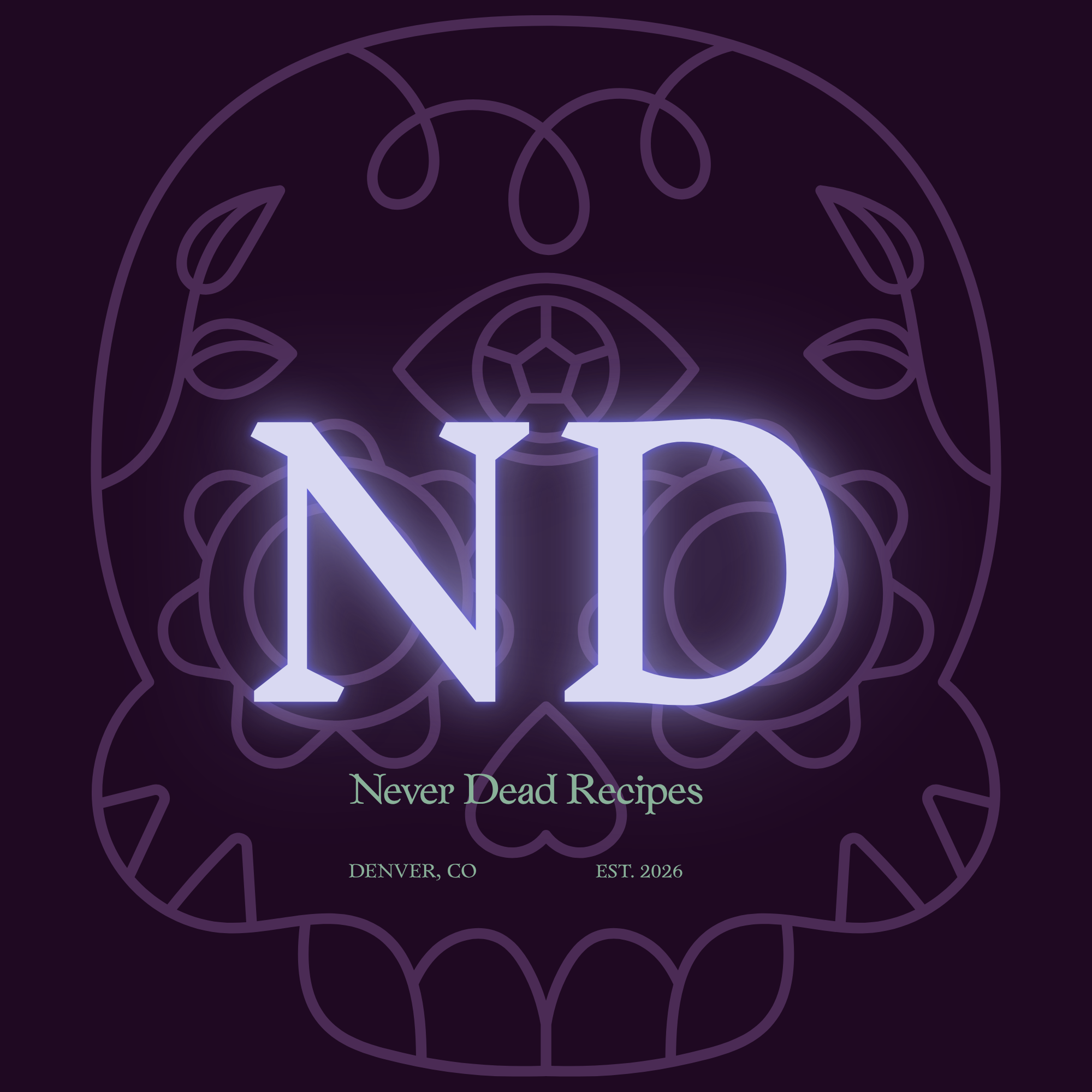Never Dead Recipes Logo